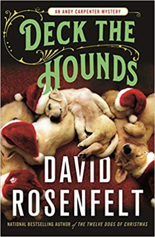 Book cover for "Deck the Hounds" by David Rosenfelt