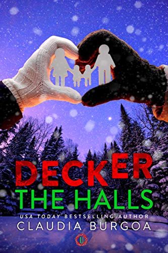 Book cover for "Decker the Halls" by Claudia Burgoa