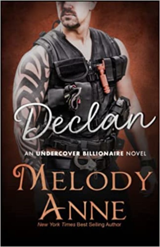 Book cover for "Declan" by Melody Anne