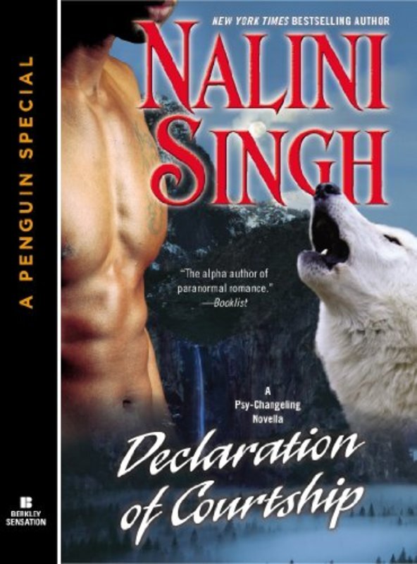 Book cover for "Declaration of Courtship" by Nalini Singh