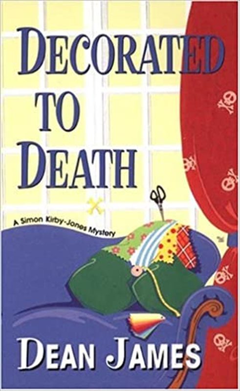 Book cover for "Decorated to Death" by Miranda James