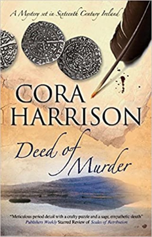 Book cover for "Deed of Murder" by Cora Harrison