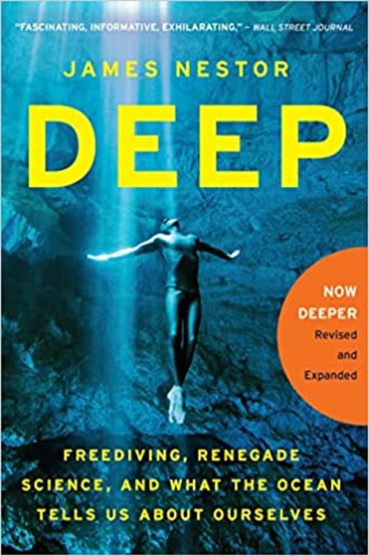 Book cover for "Deep" by James Nestor
