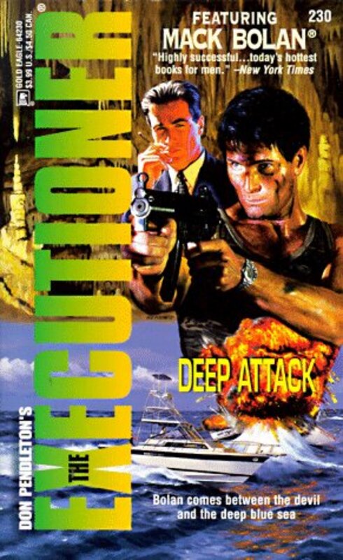 Book cover for "Deep Attack" by Don Pendleton