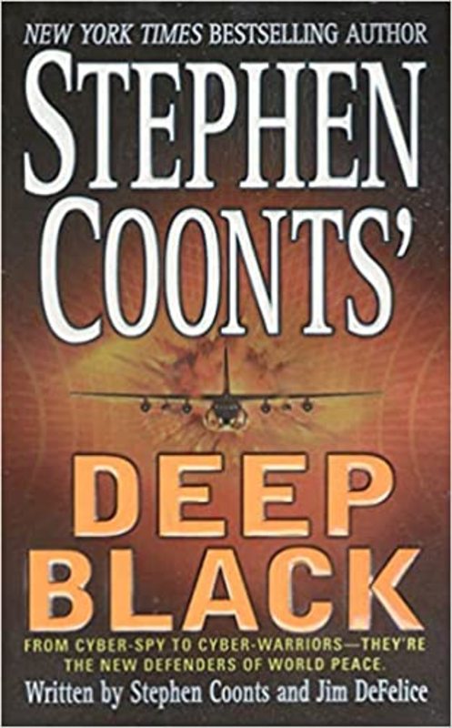 Book cover for "Deep Black" by Stephen Coonts