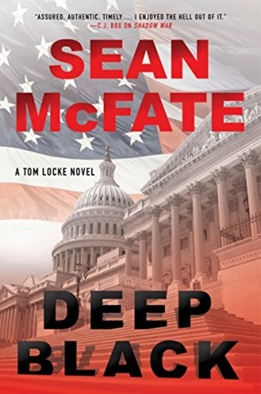 Book cover for "Deep Black" by Sean McFate