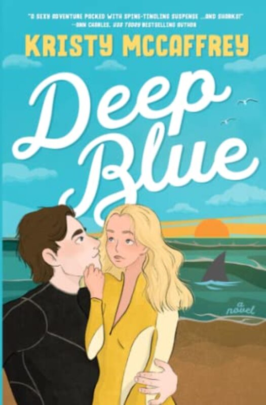 Book cover for "Deep Blue" by Kristy McCaffrey
