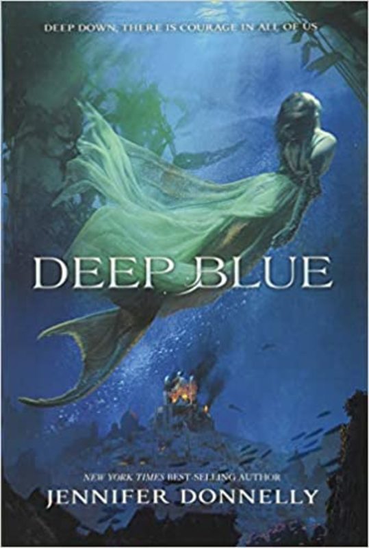 Book cover for "Deep Blue" by Jennifer Donnelly