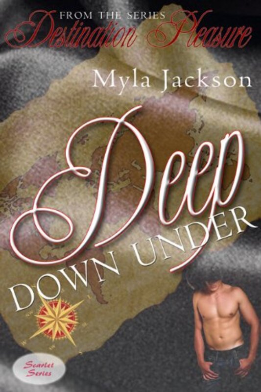 Book cover for "Deep Down Under" by Myla Jackson