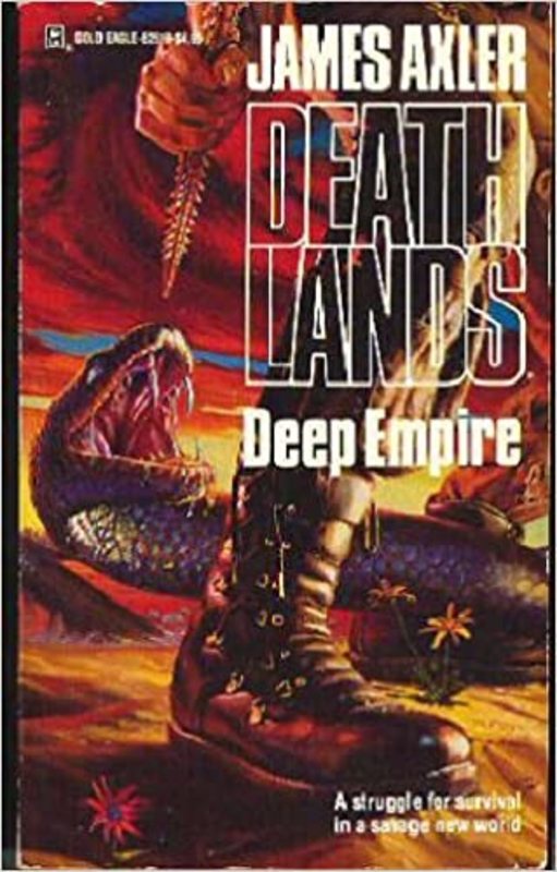 Book cover for "Deep Empire" by James Axler