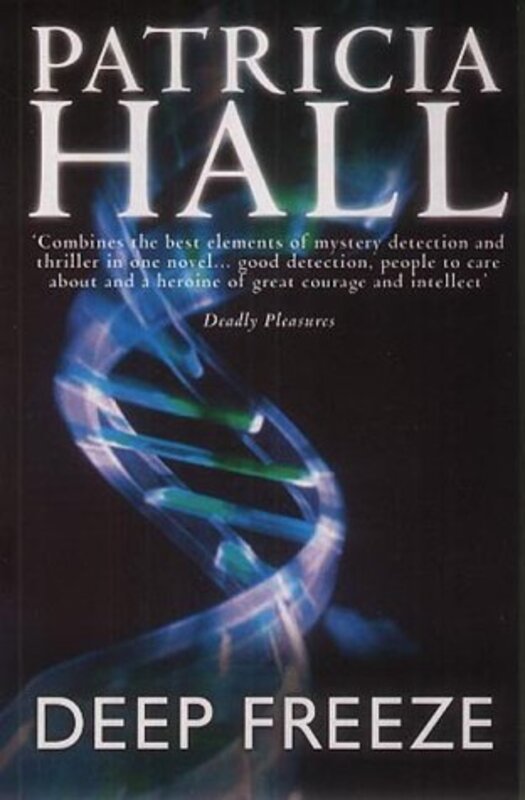 Book cover for "Deep Freeze" by Patricia Hall