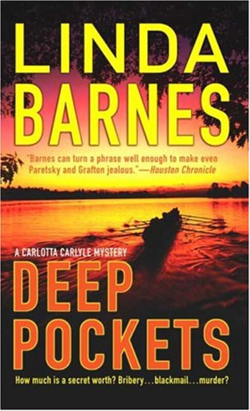 Book cover for "Deep Pockets" by Linda Barnes