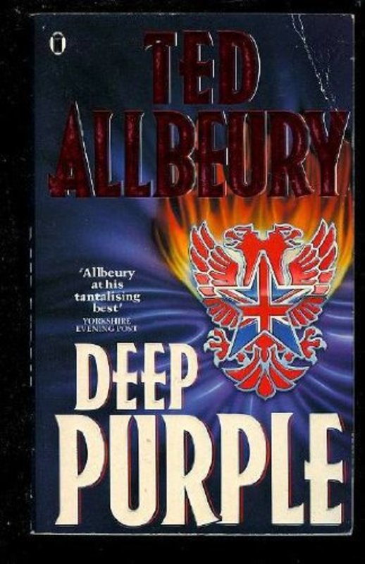 Book cover for "Deep Purple" by Ted Allbeury