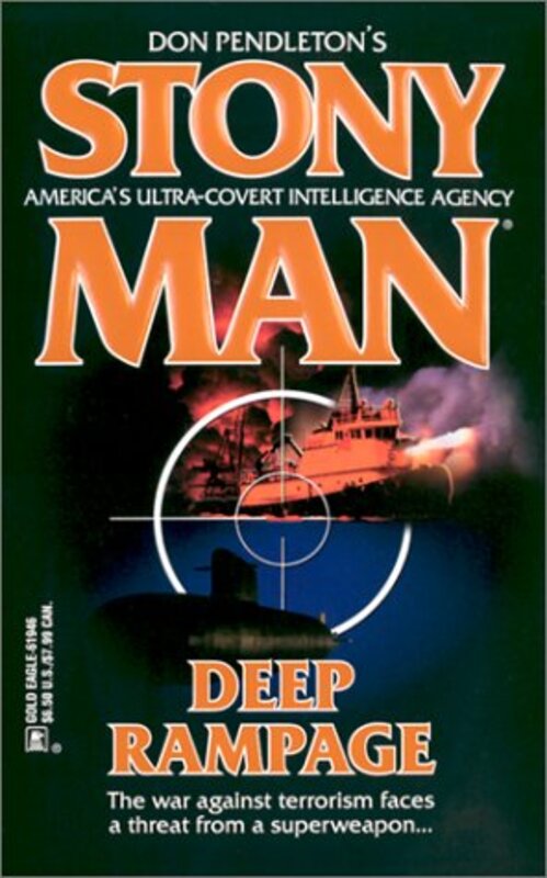 Book cover for "Deep Rampage" by Don Pendleton