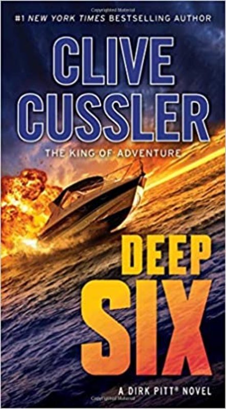 Book cover for "Deep Six" by Clive Cussler