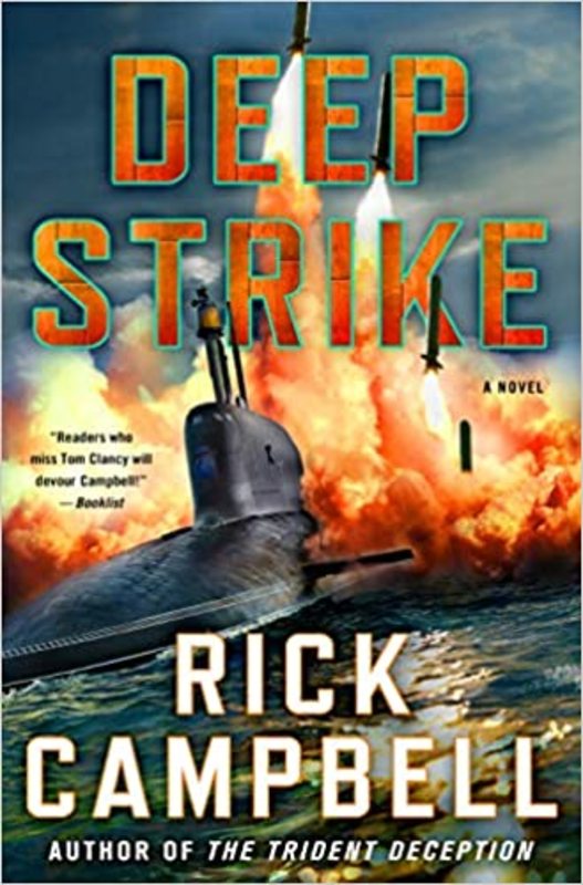 Book cover for "Deep Strike" by Rick Campbell