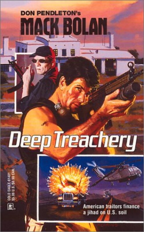 Book cover for "Deep Treachery" by Mike Newton