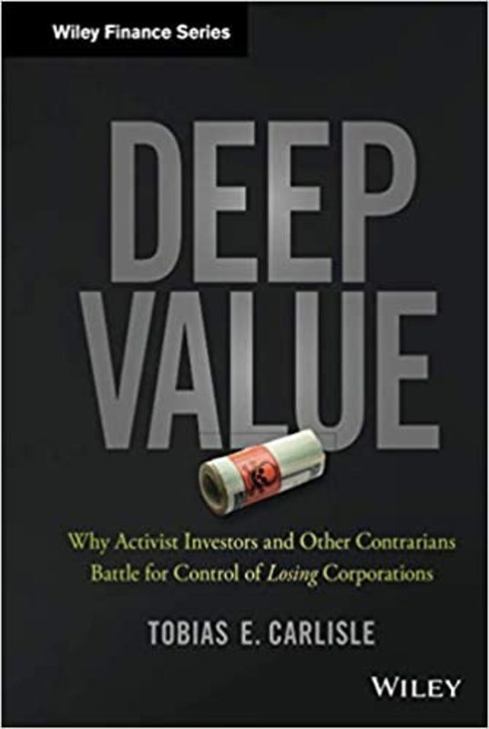 Book cover for "Deep Value" by Tobias E. Carlisle