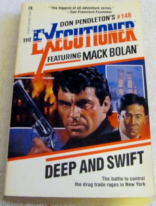 Book cover for "Deep and Swift" by Don Pendleton