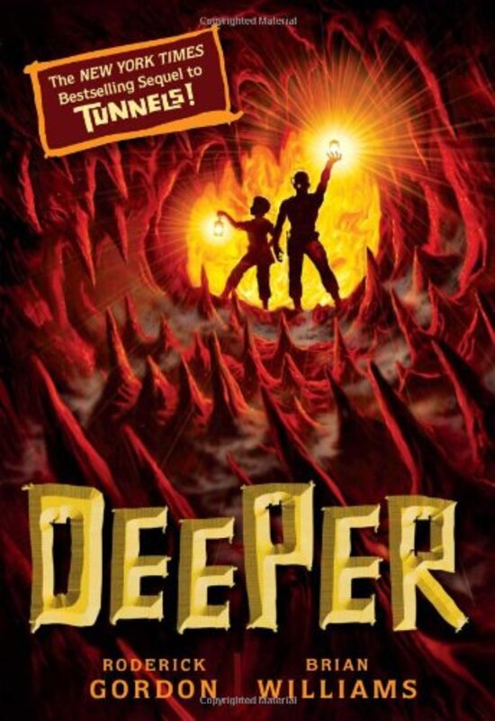 Book cover for "Deeper" by Roderick Gordon