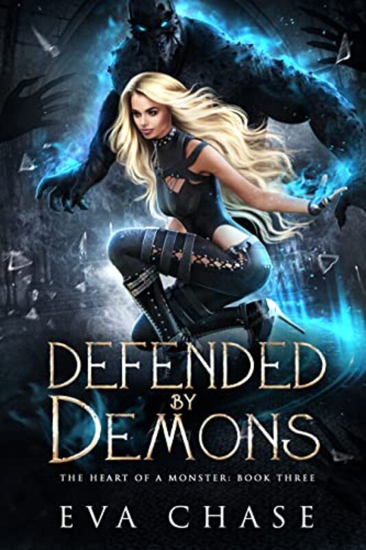 Book cover for "Defended by Demons" by Eva Chase