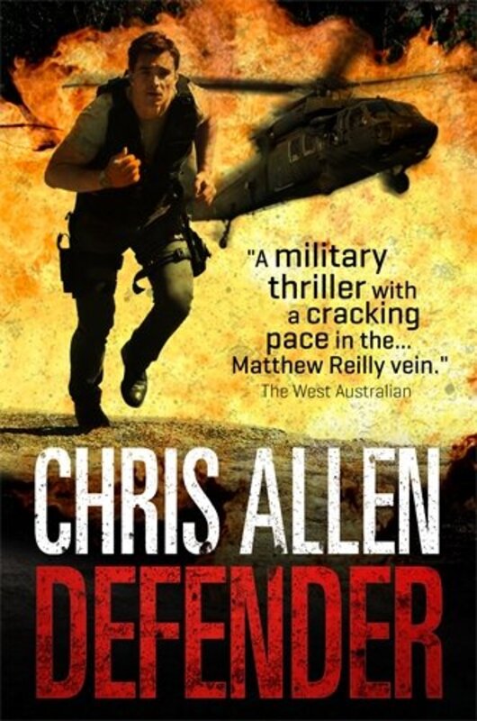 Book cover for "Defender" by Chris Allen