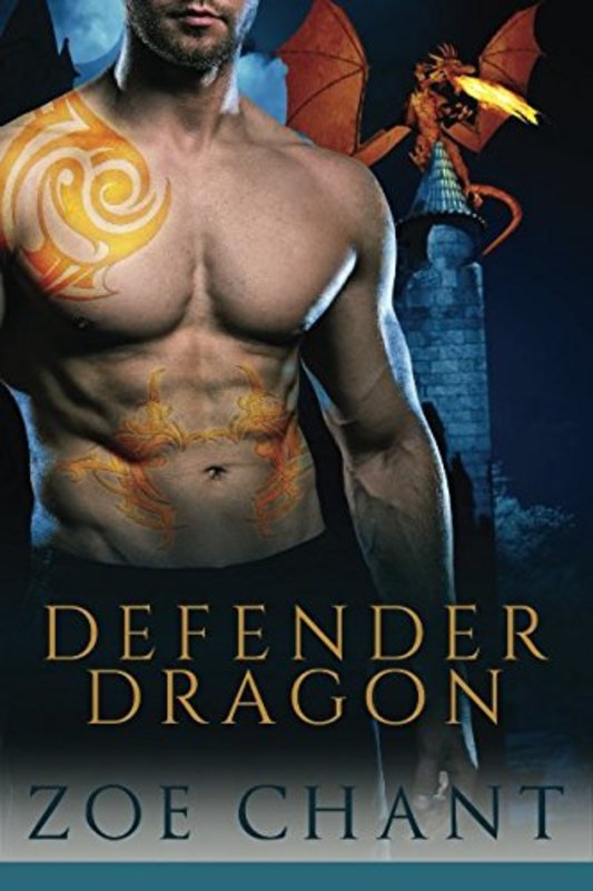 Book cover for "Defender Dragon" by Zoe Chant