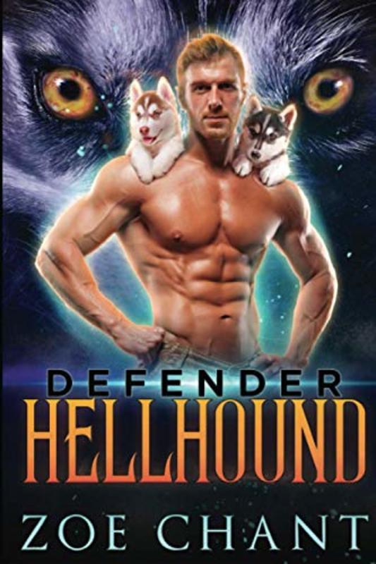 Book cover for "Defender Hellhound" by Zoe Chant