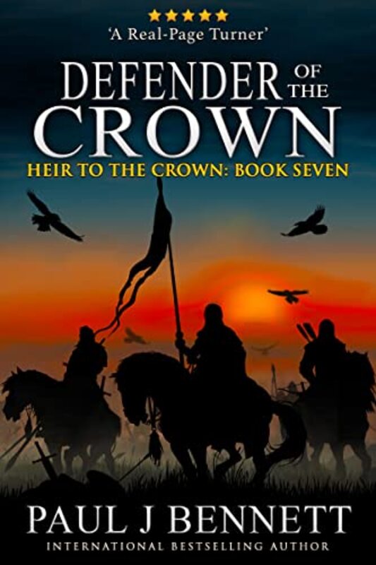 Book cover for "Defender of the Crown" by Paul J Bennett