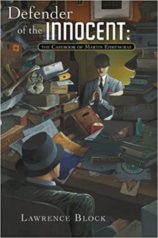 Book cover for "Defender of the Innocent" by Lawrence Block