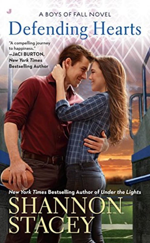 Book cover for "Defending Hearts" by Shannon Stacey