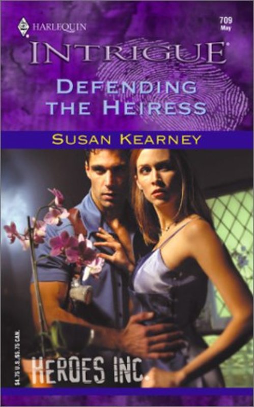 Book cover for "Defending the Heiress" by Susan Kearney