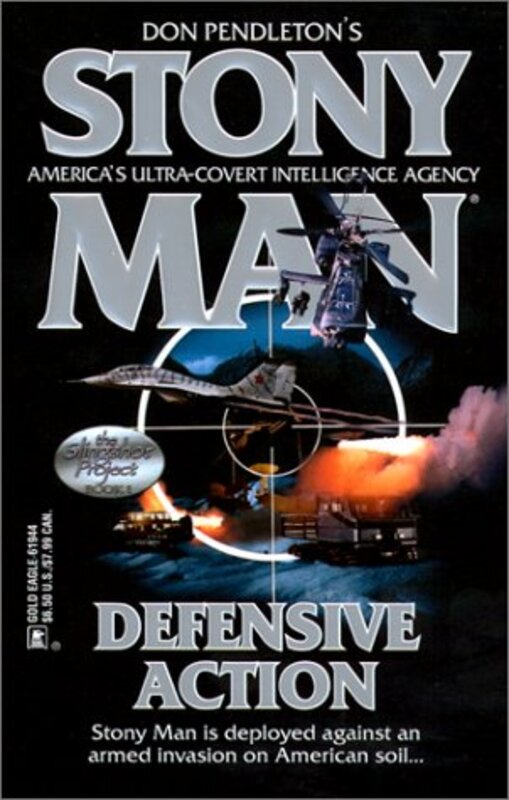 Book cover for "Defensive Action" by Don Pendleton