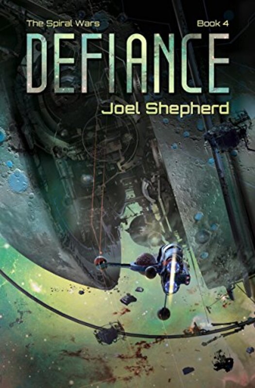 Book cover for "Defiance" by Joel Shepherd