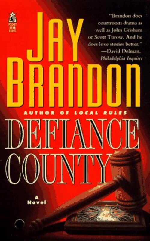 Book cover for "Defiance County" by Jay Brandon