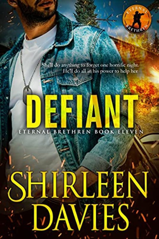 Book cover for "Defiant" by Shirleen Davies