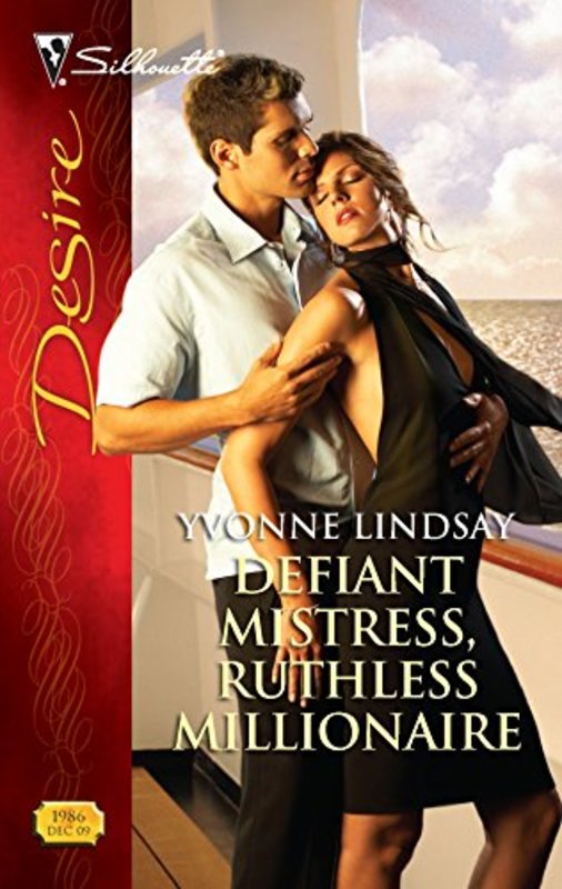 Book cover for "Defiant Mistress, Ruthless Millionaire" by Yvonne Lindsay