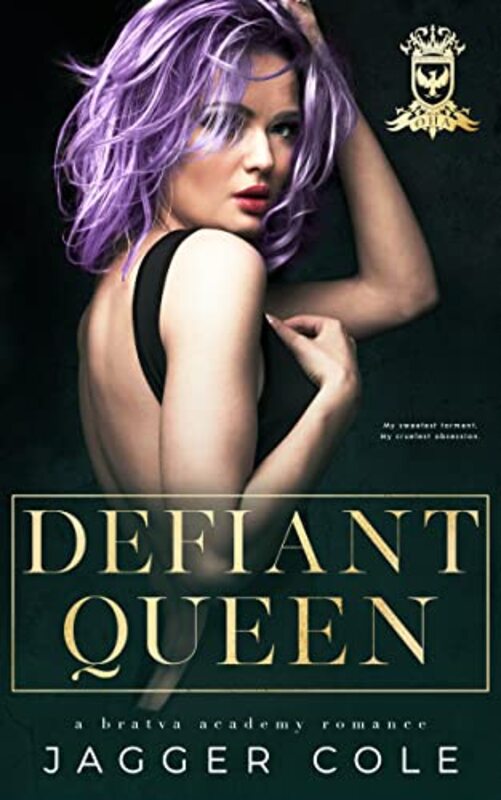Book cover for "Defiant Queen" by Jagger Cole