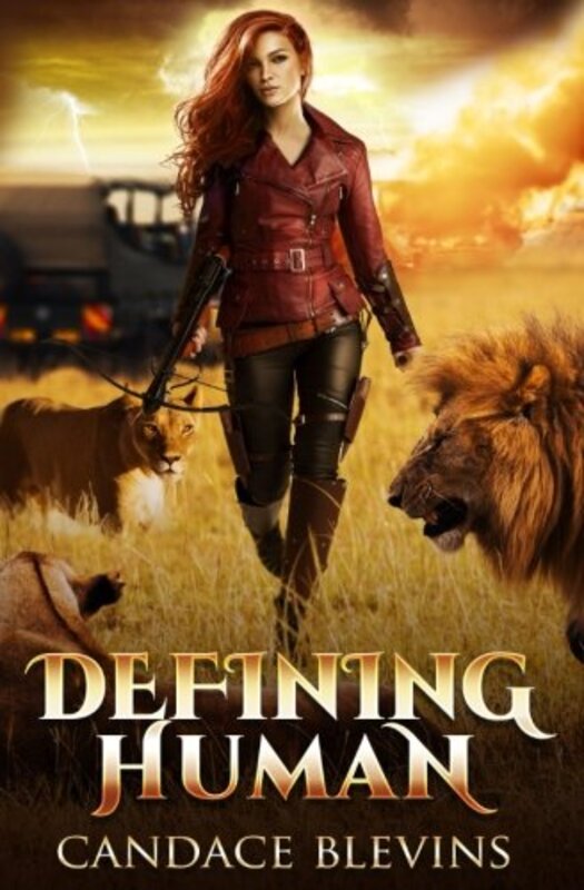 Book cover for "Defining Human" by Candace Blevins