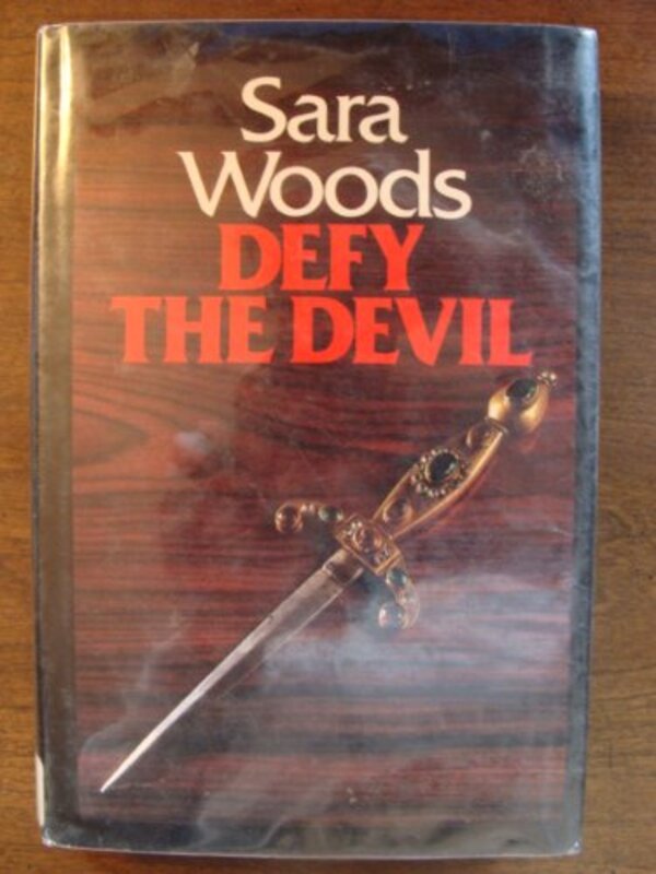 Book cover for "Defy the Devil" by Sara Woods