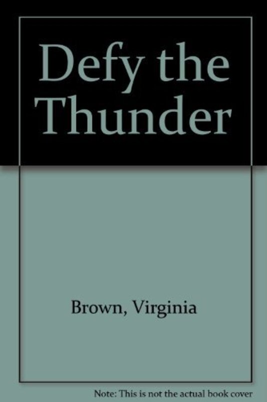 Book cover for "Defy the Thunder" by Juliana Garnett