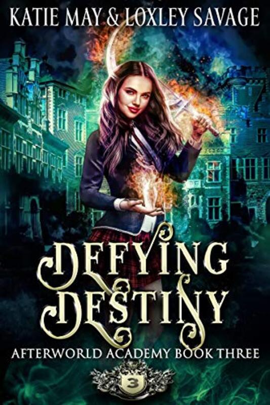 Book cover for "Defying Destiny" by Katie May