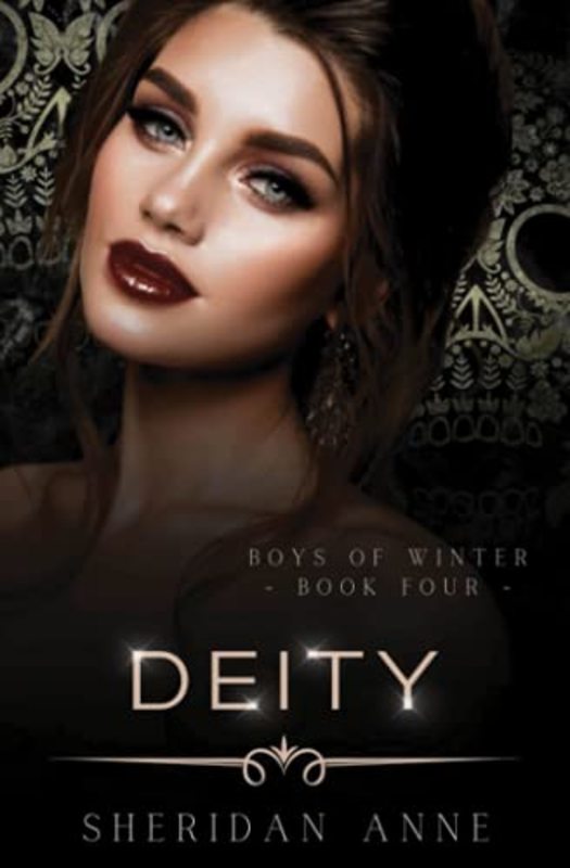 Book cover for "Deity" by Sheridan Anne