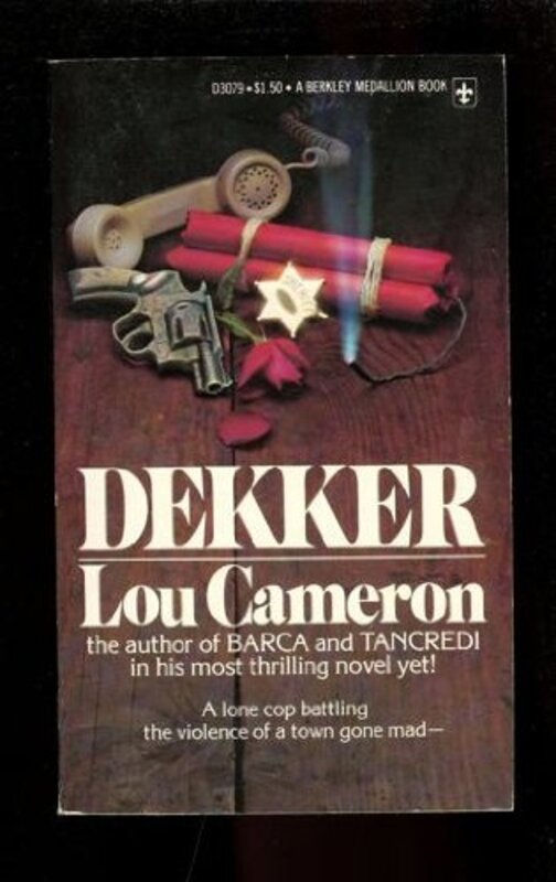 Book cover for "Dekker" by Lou Cameron