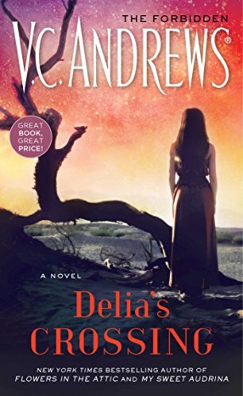 Book cover for "Delia's Crossing" by V. C. Andrews