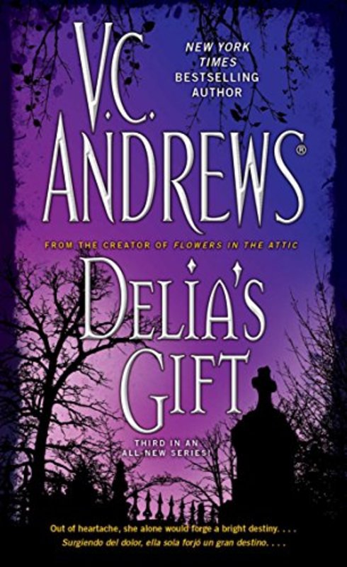 Book cover for "Delia's Gift" by V. C. Andrews