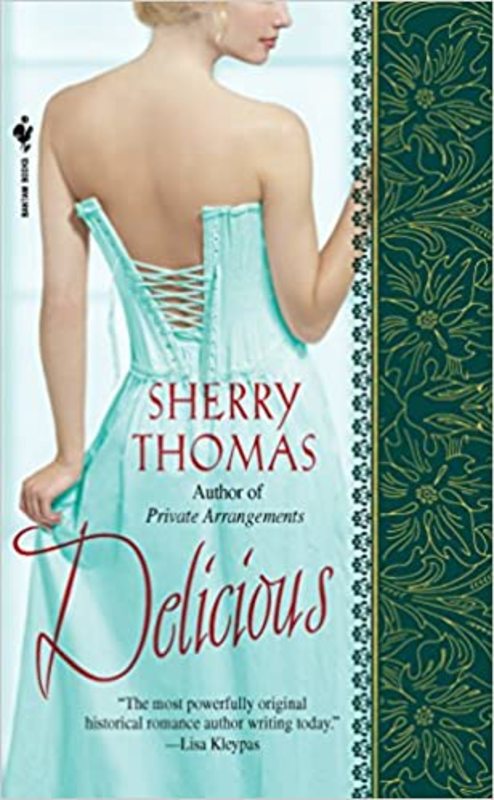 Book cover for "Delicious" by Sherry Thomas