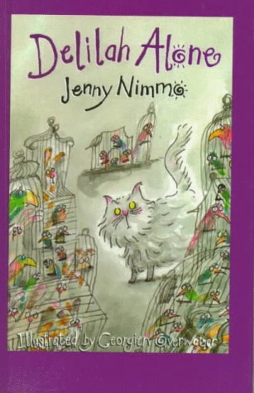 Book cover for "Delilah Alone" by Jenny Nimmo