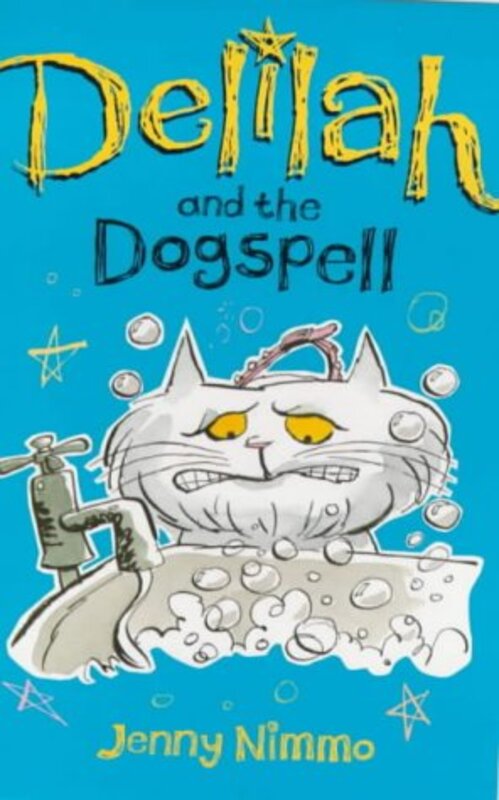 Book cover for "Delilah and the Dogspell" by Jenny Nimmo