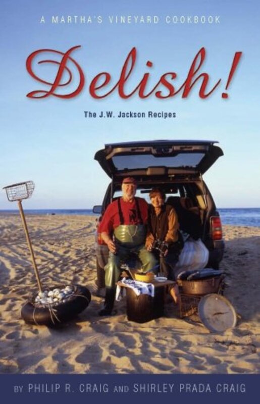 Book cover for "Delish!" by Philip R Craig